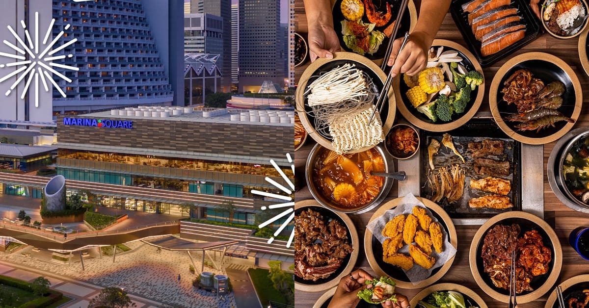 Marina Square Halal Food in Singapore